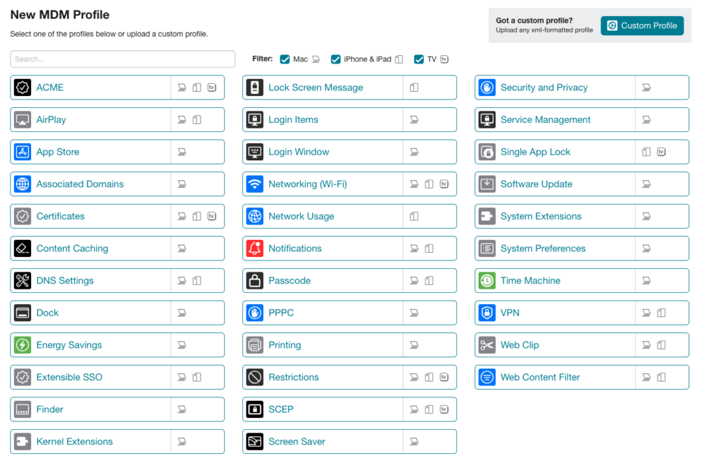 Apple MDM